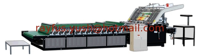 semi auto flute laminator single faced corrugated sheet surface paper single sheet laminator