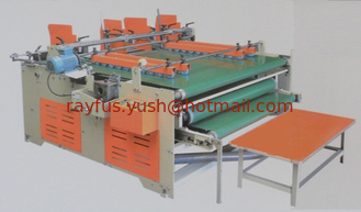 China Semi-auto Pressure Folder Gluer, Non-standard Carton Box Folding + Gluing supplier