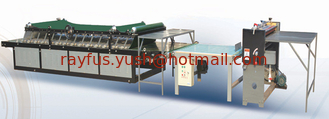 China Manual Flute Lamination Machine, Single Faced Corrugated Sheet + Surface Paper supplier
