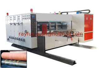China Automatic Flexo Printing Die-cutting Machine with Removable Slotting, Lead-edge Feeding supplier