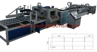 China Automatic Folder Gluer Sticther Strapping Inline Machine, Corrugated Carton Box, PP belt or PE tape supplier