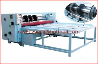 China Chain type Rotary Slotter Machine, Combined Adjustment, Slotting + Cutting + Creasing supplier