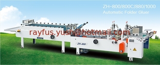 China Automatic Box Folder Gluer, Folding + Gluing + Pressing for corrugated cardboard carton or paperboard box supplier