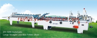 China Automatic Large Straight Line Box Folder Gluer, Straight Line Box Folding + Gluing, common box supplier