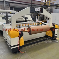 China NC Full-automatic Rewinder for 2-Ply Singel Faced Cardboard Corrugating Production Line supplier