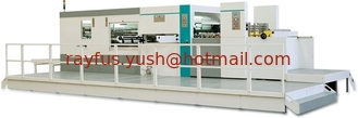 China Automatic Flatbed Die Cutter Machine, Automatic Lead-Edge Feeding + Die-cutting + Full-Stripping supplier