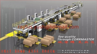 China 3/5/7-layer Corrugated Cardboard Production Line, Corrugated Cardboard &amp; Carton Box Making Machine supplier