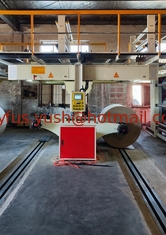 China Hydraulic Shaftless Mill Roll Stand + Auto Splicer, Two Kraft Paper Reel, with Paper Car and Track Rail supplier