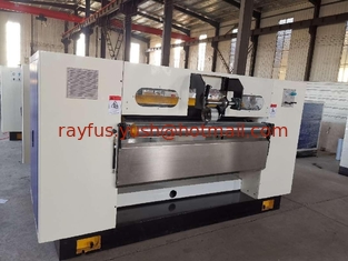 China NC Computer-control Rotary Cut-off Machine, Single Layer or Double Layer supplier