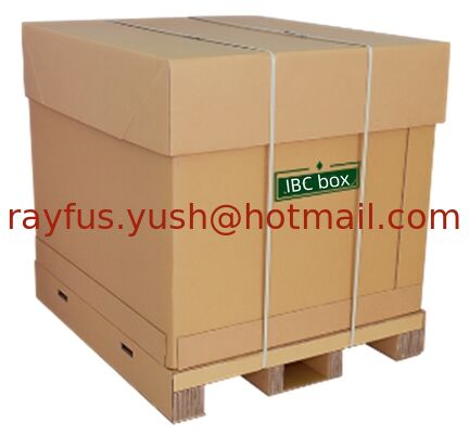 China Sqaure IBC Carton Box, Capacity Upto 1ton, Made by IBC Box Manufacturing Plant supplier