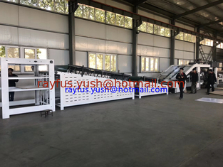 China Fully Automatic 5-Ply Flute Laminator, 2-Layer + 2-Layer + 1-Layer Corurgated Paperboard Making Machine supplier