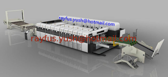 China Automatic Pre-feeder Automatic Lead-edge Flexo Printer Slotter Die-cutter Stacker Machine supplier