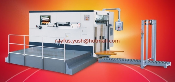 Semi-auto Die-cutting and Creasing Machine, Flatbed Die-cutting + Creasing, stripping unit as option supplier