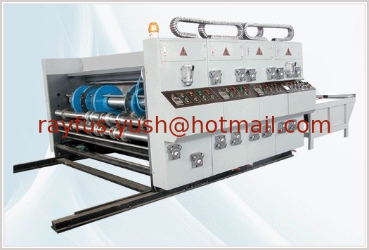 Chain type Flexo Printer Slotter, Flexo Printing + Rotary Slotting + Creasing supplier