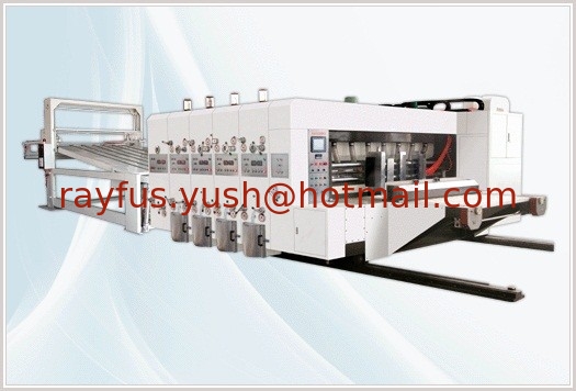 Automatic Flexo Printer Die-cutter Machine, Automatic Lead-edge Feeding, High-speed supplier