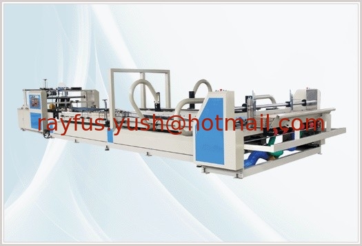 Automatic Flexo Printer Slotter Die-cutter Folder Gluer Strapper Inline Machine, with PP or PE Strapping supplier