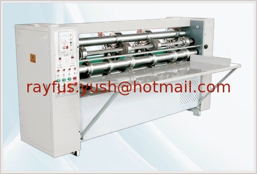 Chain type Rotary Slotter Machine, Combined Adjustment, Slotting + Cutting + Creasing supplier