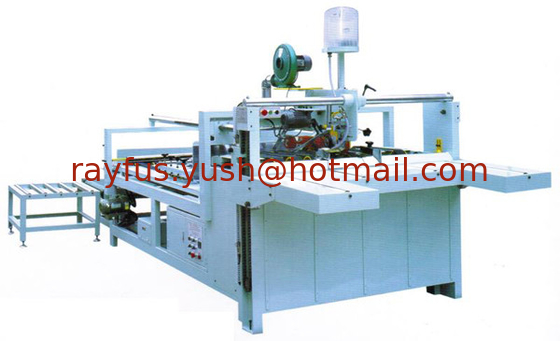 Automatic Folder Gluer Strapper Inline Machine, inline stitching unit as option supplier