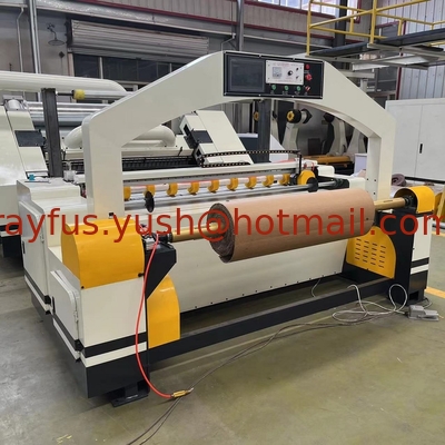 NC Full-automatic Rewinder for 2-Ply Singel Faced Cardboard Corrugating Production Line supplier