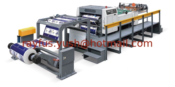 Automatic Paper Reel Sheeter, Automatic Paper Roll to Sheet Cutter, stacker as option supplier