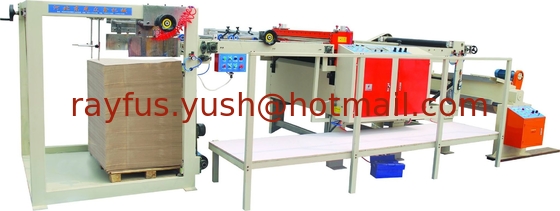 Automatic High-speed Paper Roll Sheeter Stacker, Paper Reel to Sheet Cutter Stacker, with Printing Mark Sensor supplier