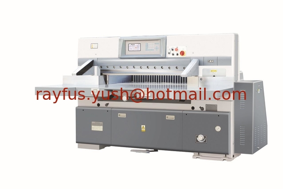 Program-control Paper Sheet Cutter, High precision, Computer control, Blue Screen or Touch Screen supplier