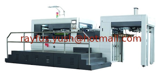 Automatic Flatbed Die Cutter Machine, Automatic Lead-Edge Feeding + Die-cutting + Full-Stripping supplier