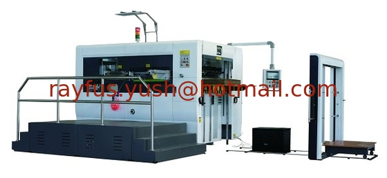 Automatic Flatbed Die Cutter Machine, Automatic Lead-Edge Feeding + Die-cutting + Full-Stripping supplier