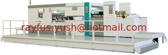 Automatic Flatbed Die Cutter Machine, Automatic Lead-Edge Feeding + Die-cutting + Full-Stripping supplier