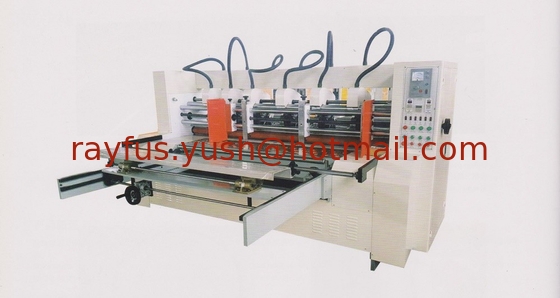 Electrical Thin Blade Slitter Scorer, Rotary Slitting + Scoring, Electrical Adjustment, Auto feeder as option supplier