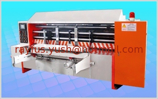 Automatic Feeding Rotary Die-cutting Machine, Auto Feeder + Chain Feeder + Rotary Die-cutter Creaser supplier