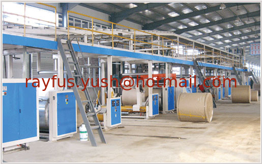 3/5/7-layer Corrugated Cardboard Production Line, Corrugated Cardboard Making Machine supplier