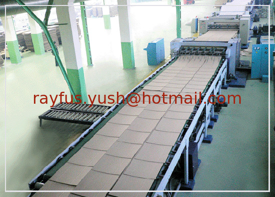Double Facer Machine, Heating Plate & Cooling Finalizing System supplier