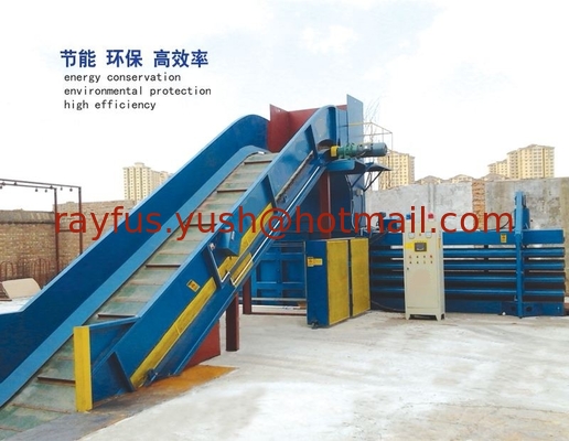 Autoamtic Horizontal Hydraulic Baler, for Cardboard, Carton Box, etc. supplier