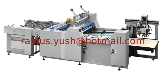 Automatic Pneumatic Hydraulic Cardboard Laminator, Surface Paper + Paperboard Lamiantion, 200~800gsm supplier