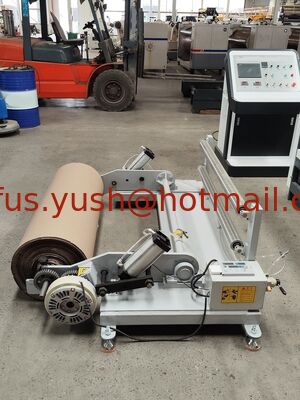 Pneumatic Mill Roll Stand for 2-Ply Corrugated Roll, for IBC Box Manufacturing Plant supplier