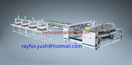 Two Pieces Carton Box Gluing Machine, Multi-Operation Station Model supplier