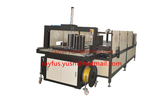 Inline PP Strapping Machine, for Automatic Folding Gluing Stitching Strapping All Inile Machine supplier