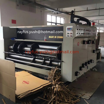 Chain type Flexo Printer Slotter, Flexo Printing + Rotary Slotting + Creasing supplier