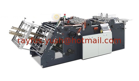 Automatic Stereoscopic Box Forming Machine, by hot-melt glue gun as option