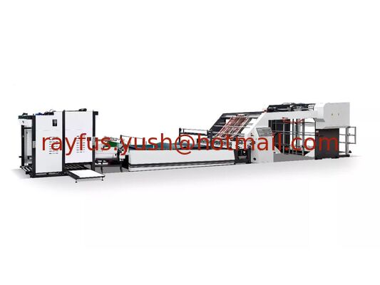 Automatic Flute Laminator Stacker Machine, 3-Ply or 5-Ply, Turnover Stacker, Straight output or Side output