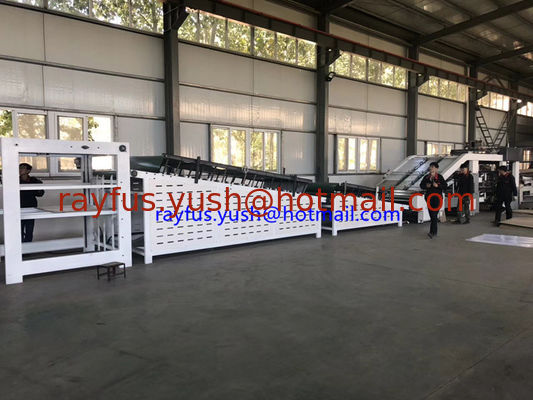 Fully Automatic 5-Ply Flute Laminator, 2-Layer + 2-Layer + 1-Layer Corurgated Paperboard Making Machine